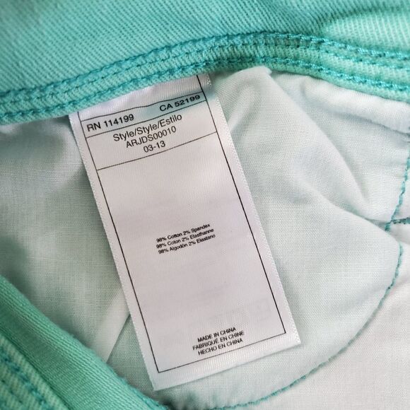 ROXY Aztec Print Denim Shorts - Picture 4 of 4